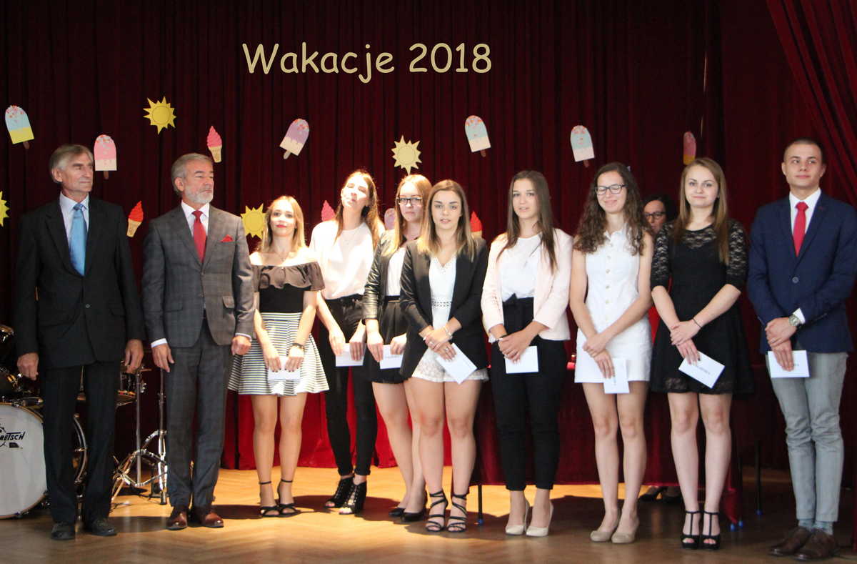 Uroczyste zakończenie Roku Szkolnego