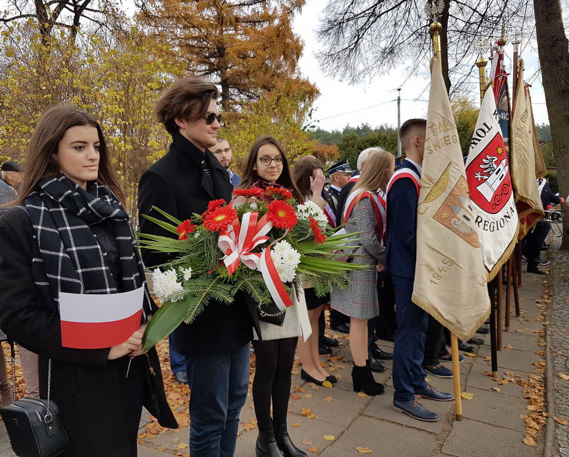 Udział naszych uczniów w Gminnych Obchodach Jubileuszu 100-lecia Odzyskania Niepodległości