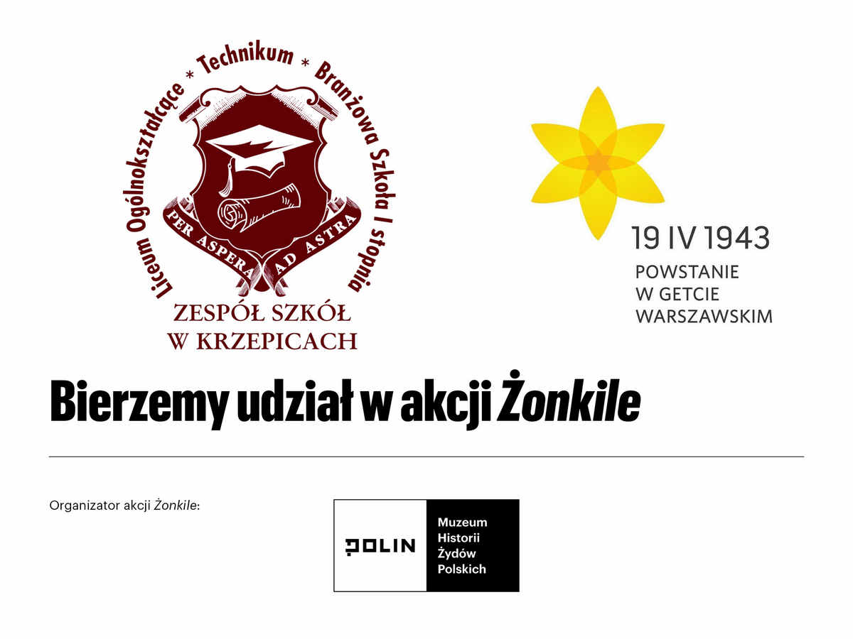 Akcja społeczno - edukacyjna Żonkile 2021